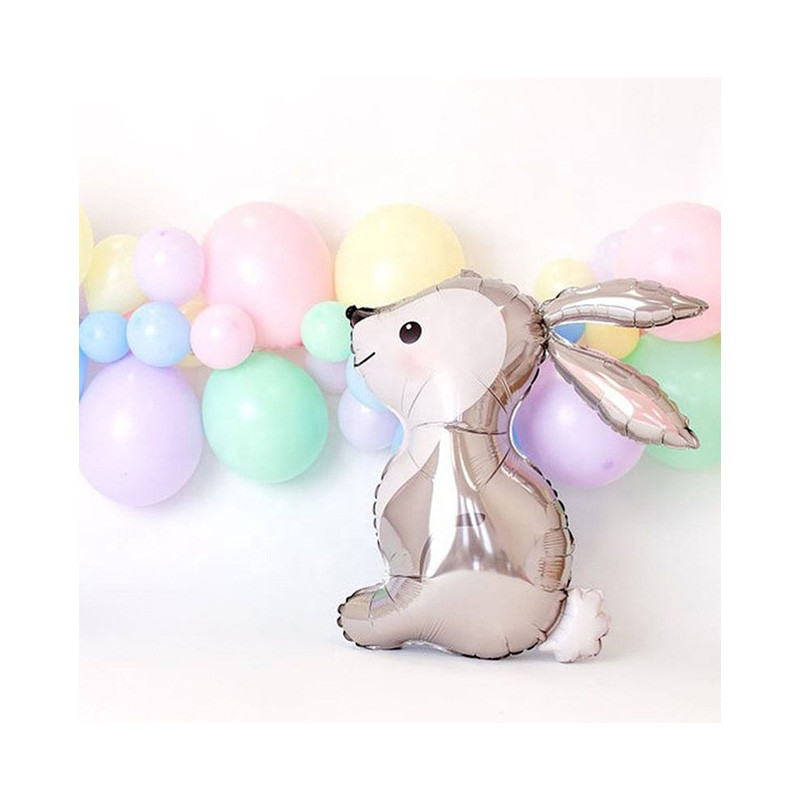 بادکنک فویلی لاکی بالونز طرح خرگوش گوش دراز کد 1039