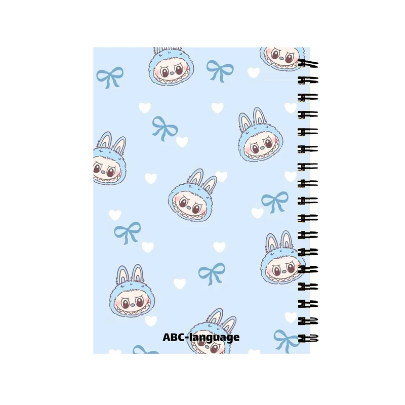 دفتر زبان 60 برگ مدل عروسک لبوبو کد 0598