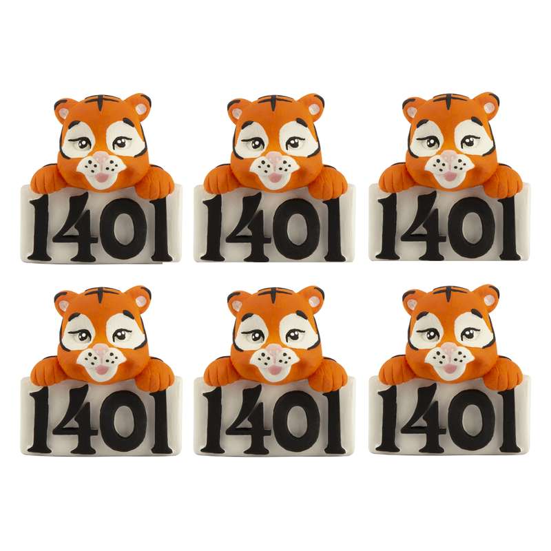 مجسمه مدل ببر 1401 بسته 6 عددی