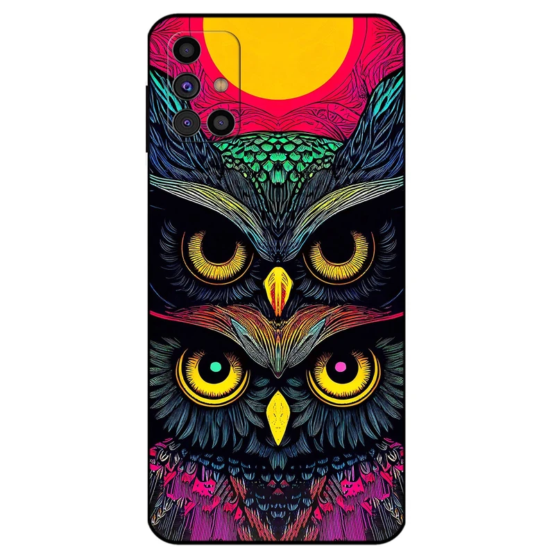 کاور مگافون طرح جغد مدل 1904 مناسب برای گوشی موبایل سامسونگ Galaxy M31 S   