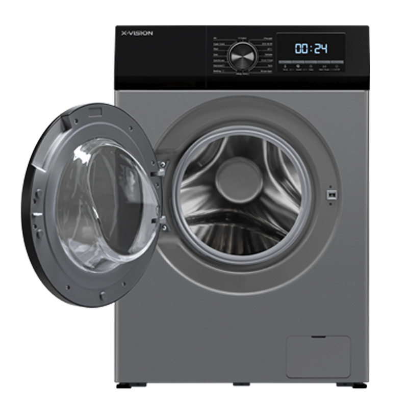 ماشین لباسشویی اتوماتیک ایکس ویژن مدل TP82-BSD ظرفیت 8 کیلوگرم