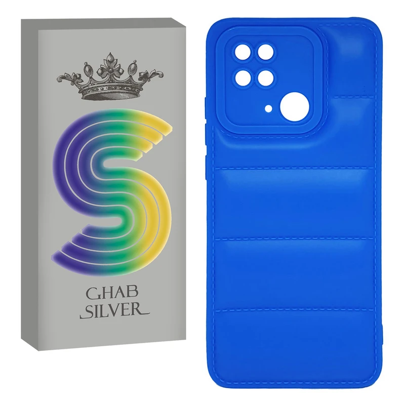 کاور قاب سیلور مدل پافری مناسب برای گوشی موبایل شیائومی Redmi 10C / Poco C40