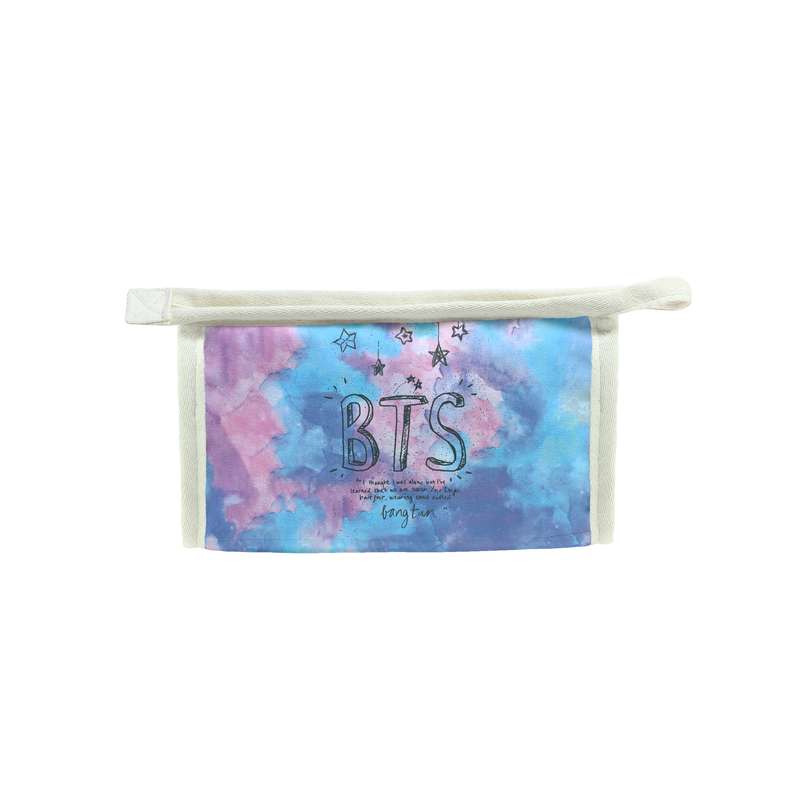 کیف لوازم آرایش زنانه مدل bts کد 5kb1