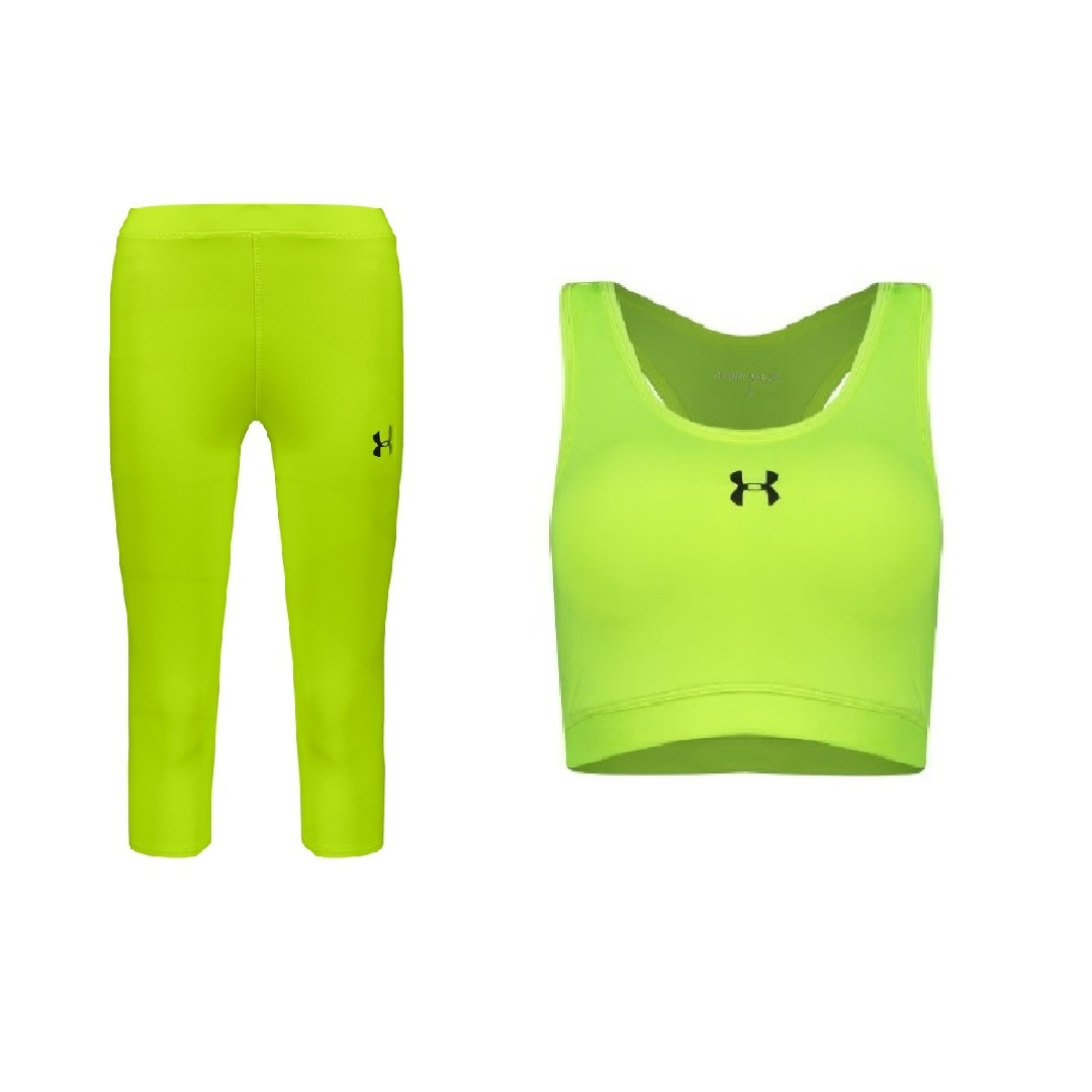 ست نیم تنه و شلوارک ورزشی زنانه مدل 1801-3101