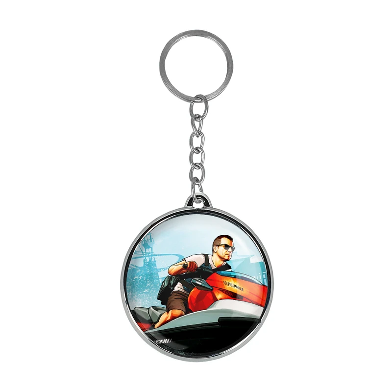 جاکلیدی خندالو طرح مایکل جی تی ای GTA مدل دوطرفه کد 3066530666