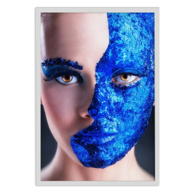 تابلو نوری بکلیت طرح چهره زن مدل W-s59