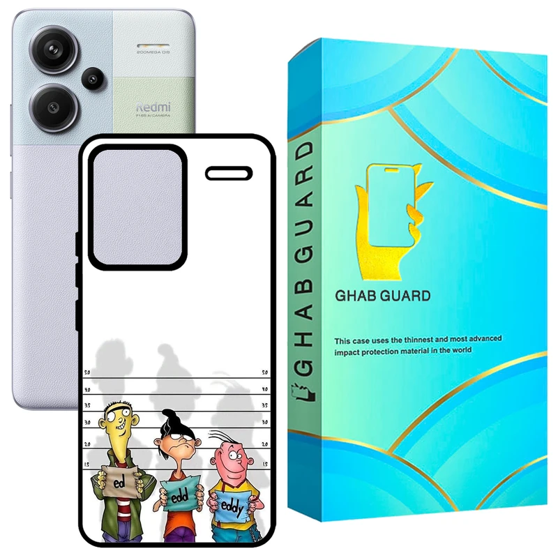 کاور قاب گارد طرح سه متهم ادی مدل GCHPN13PL مناسب برای گوشی موبایل شیائومی Redmi Note 13 Pro Plus