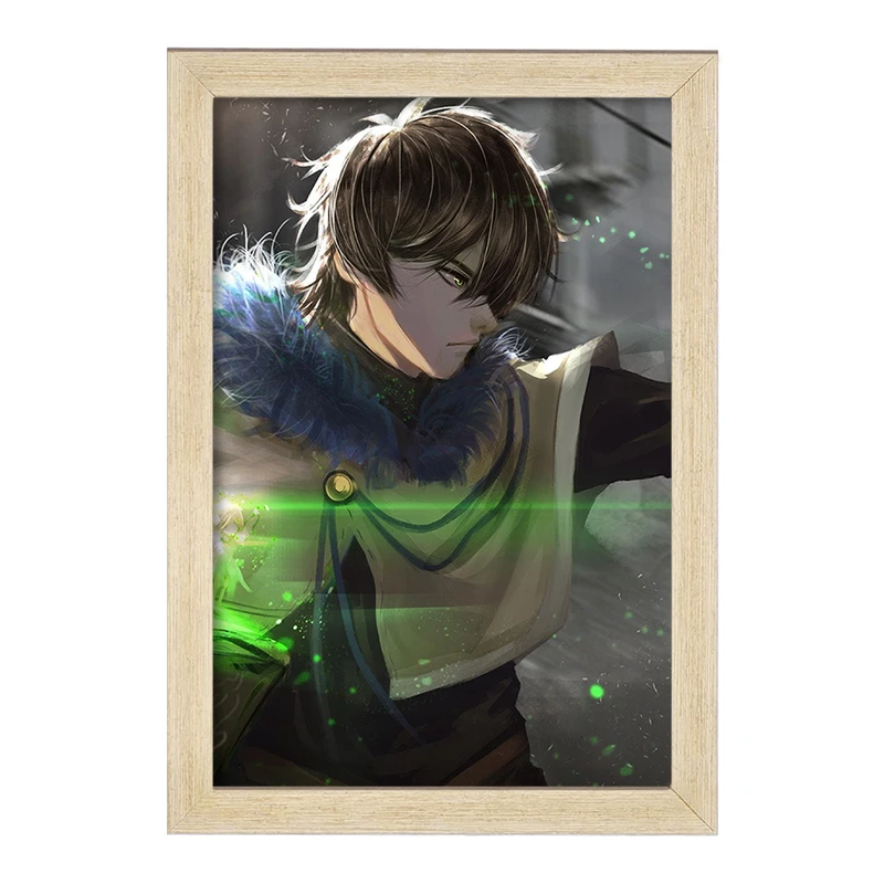 تابلو خندالو مدل یونو گرینبریال انیمه Black Clover  کد 11720