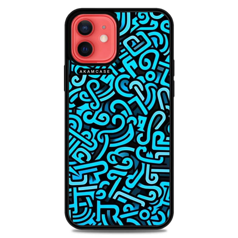 کاور آکام مدل AMC-WA12-DOODLE9 مناسب برای گوشی موبایل اپل iPhone 12