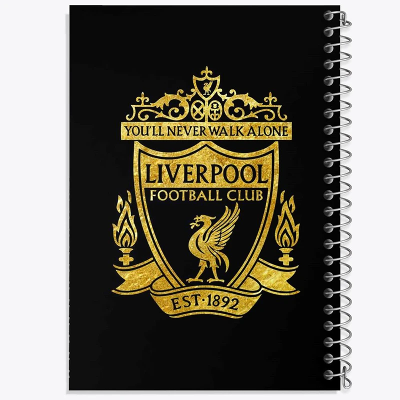 دفتر مشق 50 برگ خندالو مدل باشگاه لیورپول Liverpool کد 2026