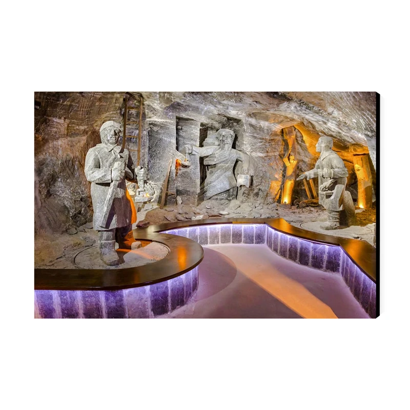 تابلو شاسی عرش طرح گردشگری لهستان مدل معدن نمک ویلیچکا کد As5979