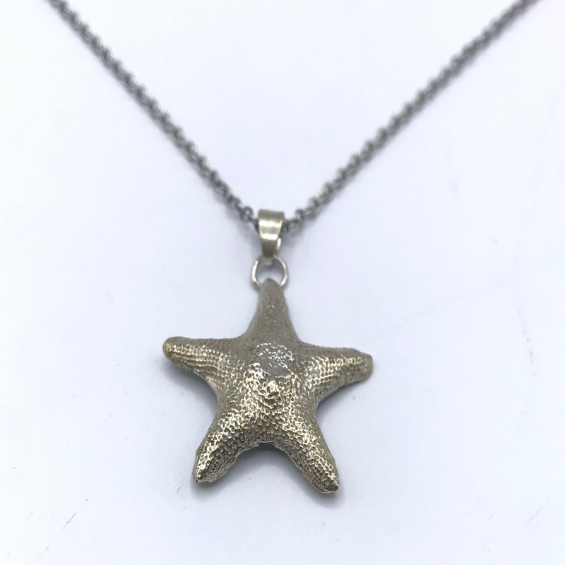 گردنبند دخترانه مدل ستاره دریایی گردنبند دخترانه مدل ستاره دریایی