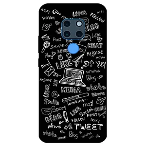 Megafone Social Media 1898 Cover For Huawei Mate 20 x