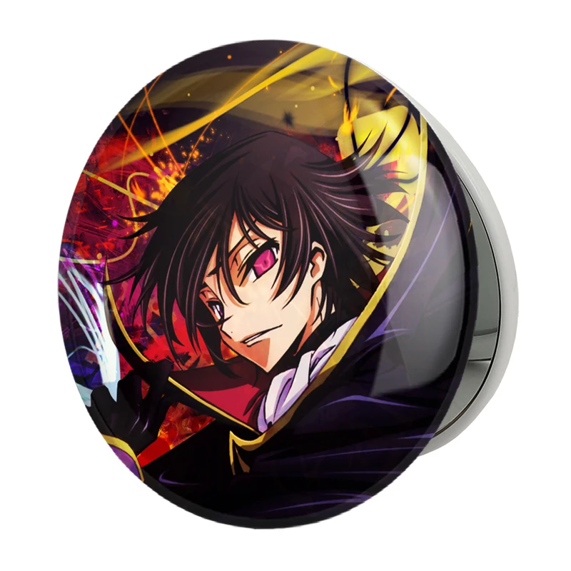 آینه جیبی خندالو طرح لولوش وی بریتانیا انیمه کد گیاس Code Geass مدل تاشو کد 13059 