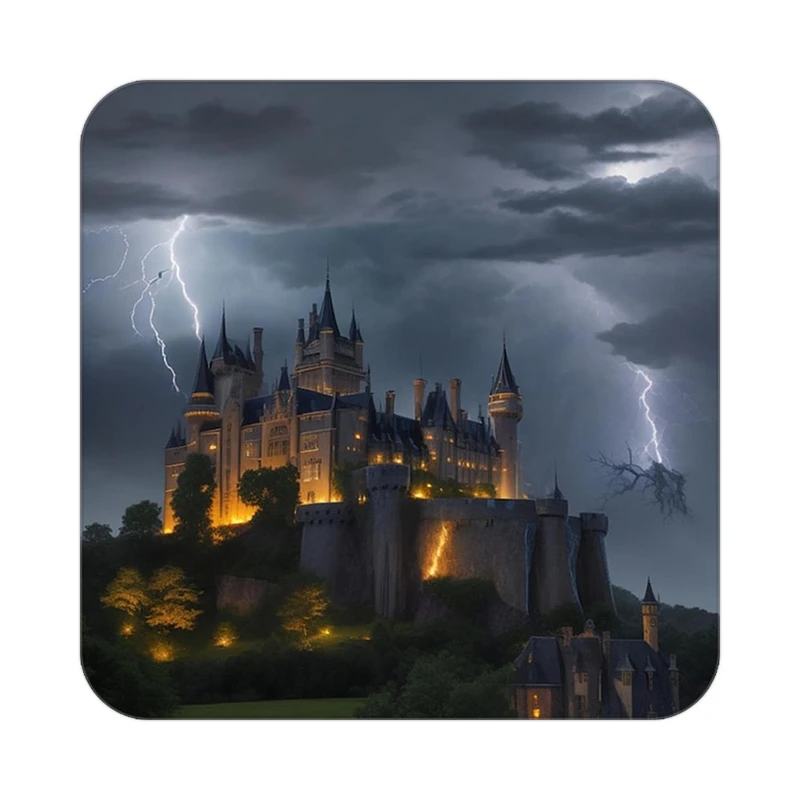 زیر لیوانی کاکتی طرح هری پاتر Harry Potter مدل mp45371