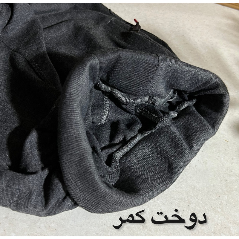 شلوار اسلش  پسرانه مدل کمر کشی کد FA-MEL