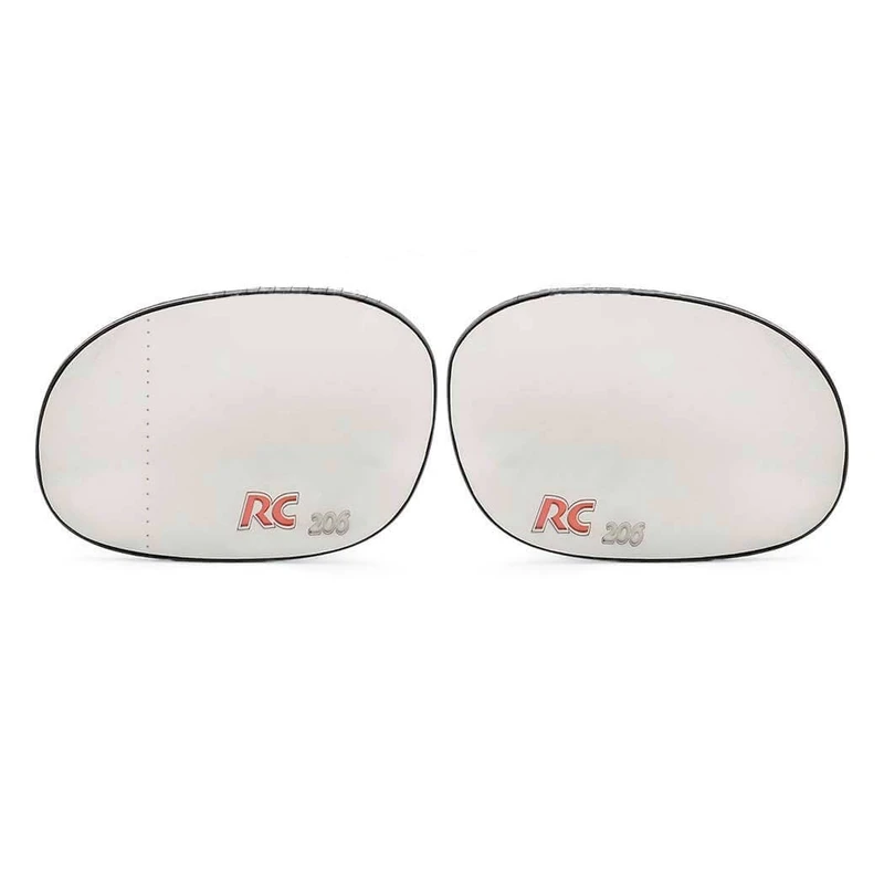  شیشه آینه جانبی خودرو مدل PERC مناسب برای پژو 206 بسته دو عددی 