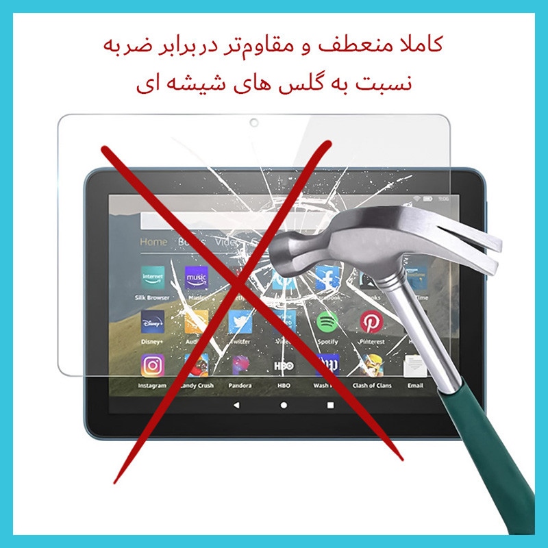 محافظ صفحه نمایش آنتی بلو راک اسپیس مدل HyBLU مناسب برای تبلت سامسونگ Galaxy Tab A 8.0 (2017)