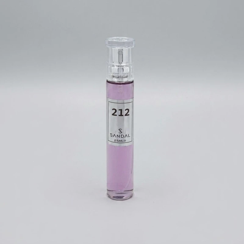 عطر جیبی مردانه صندل مدل 212 حجم 25 میلی لیتر 