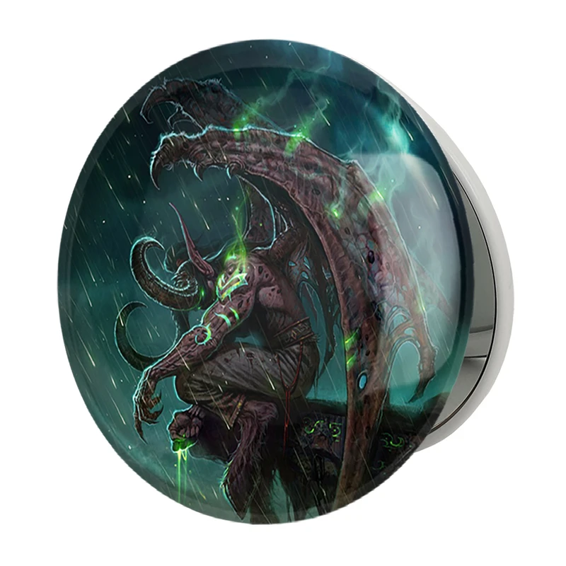 آینه جیبی خندالو طرح بازی دنیای وارکرفت (World of Warcraft) مدل تاشو کد 31847