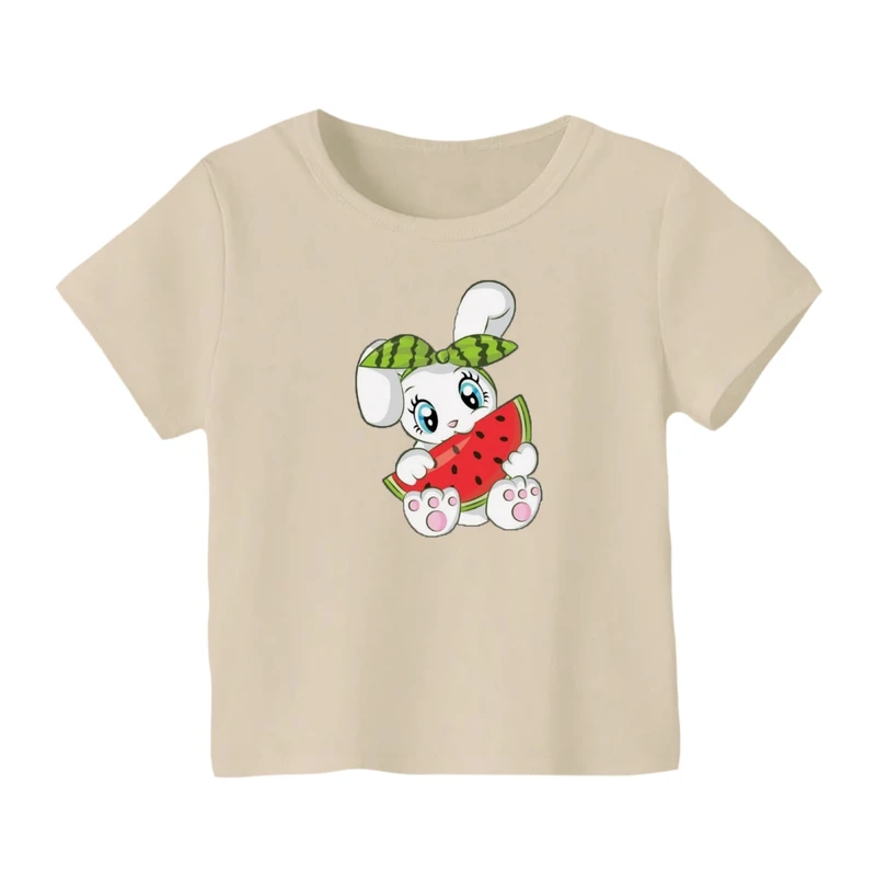 تی شرت آستین کوتاه بچگانه مدل خرگوش یلدایی کد 6