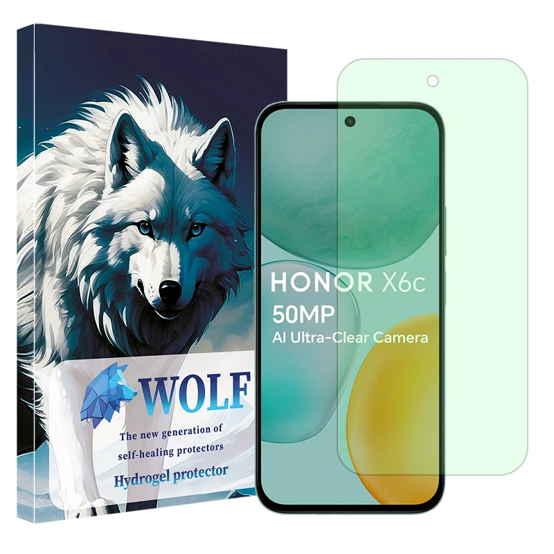 محافظ صفحه نمایش گرین لایت ولف مدل Eye Care مناسب برای گوشی موبایل آنر X6c