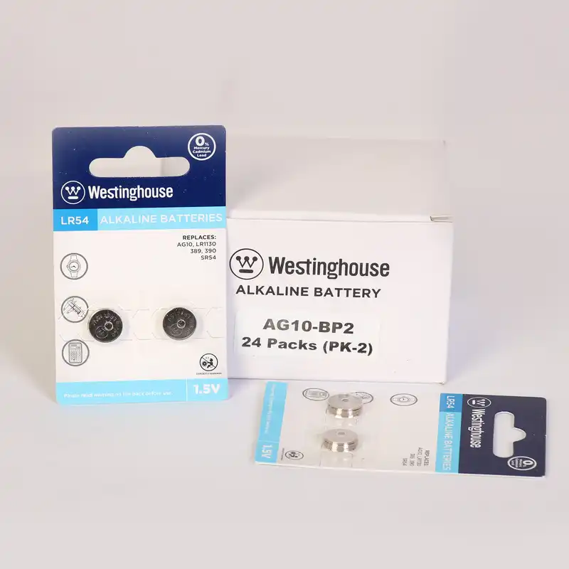 باتری ساعت وستینگهاوس مدل AG10 LR1130 390 بسته 2 عددی