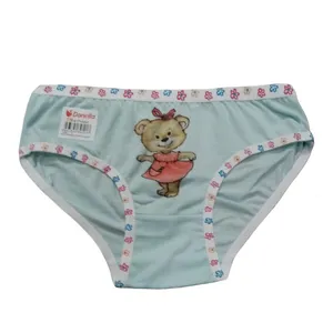 شورت دخترانه مدل خرس رنگ ابی