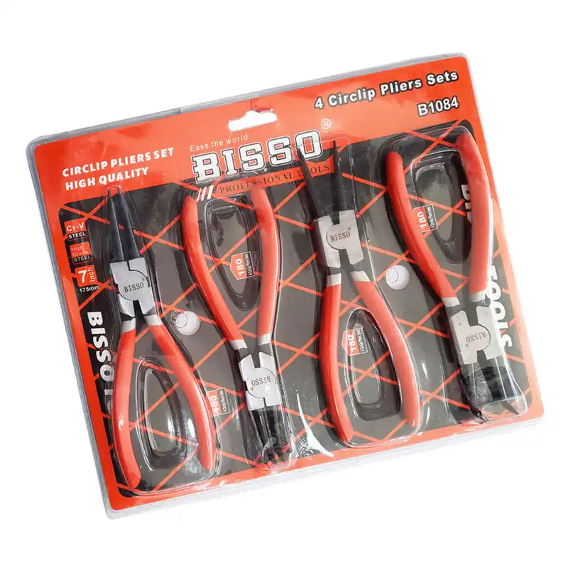 انبر خار جمع کن و خار باز کن بیسو مدل B1084 مجموعه 4 عددی