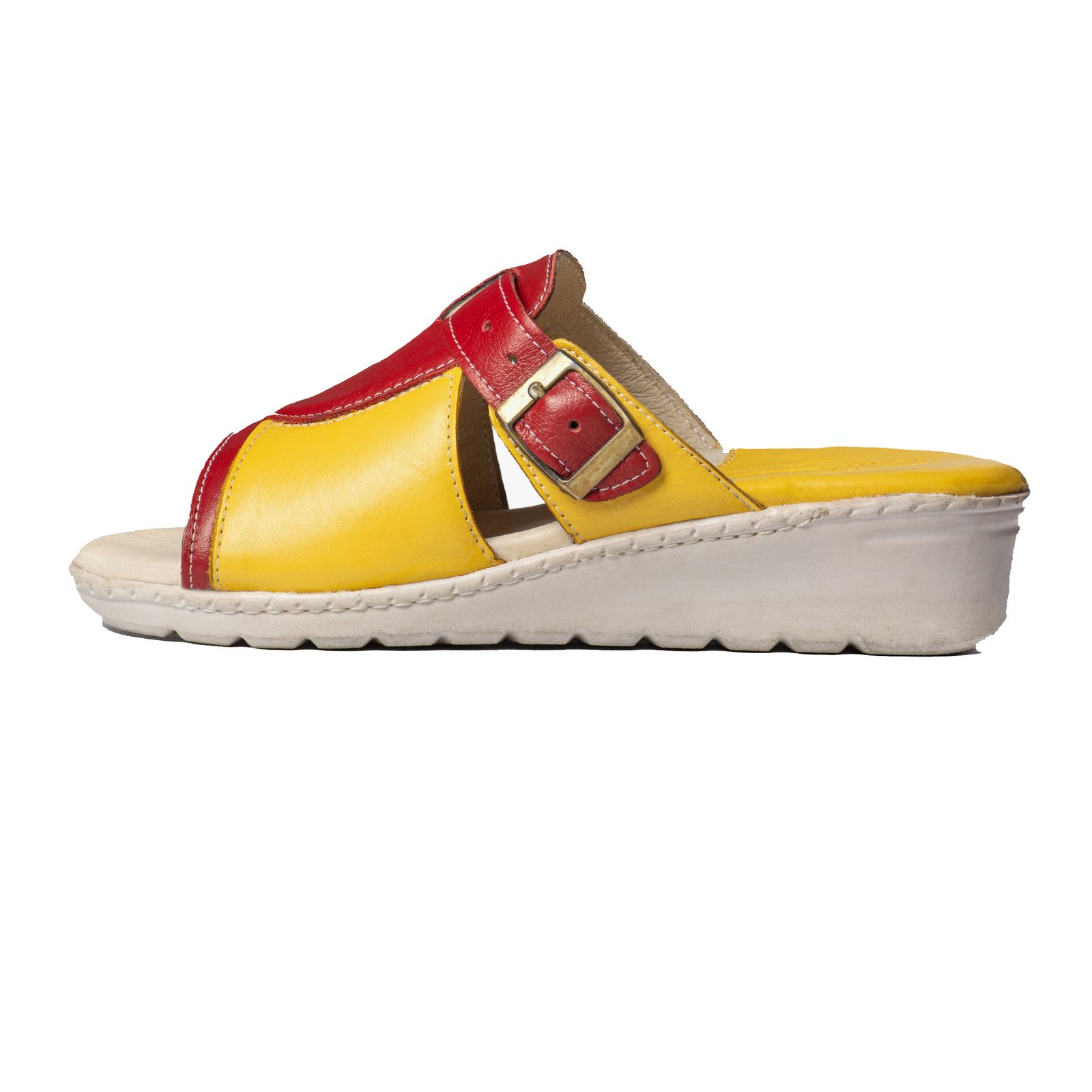 دمپایی زنانه کفش آداک مدل ریپو 1 رنگ زرد -  - 1