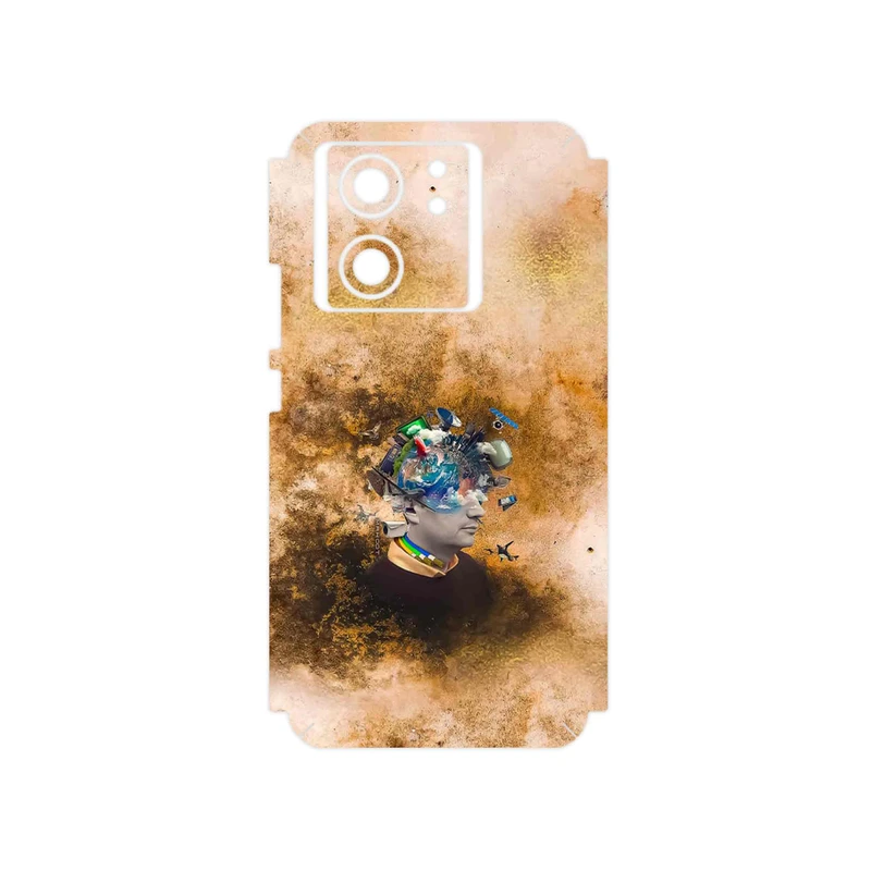 برچسب پوششی ماهوت مدل Collage of surreal Portrait of Men مناسب برای گوشی موبایل شیائومی 13T Pro