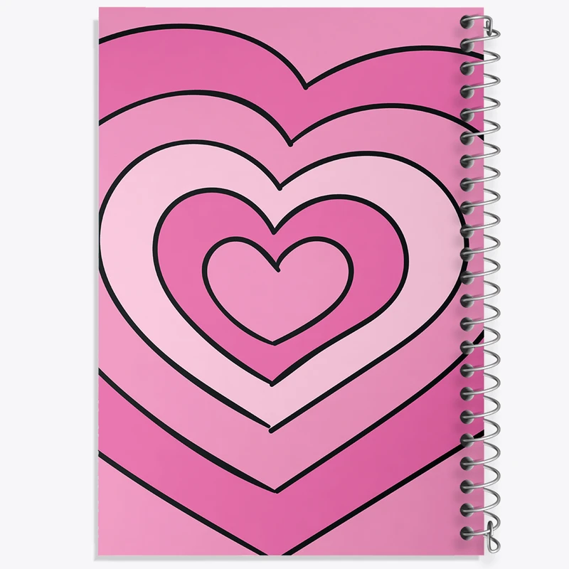 دفتر ژورنال نویسی 50 برگ خندالو مدل نقطه ای طرح قلب کد N325