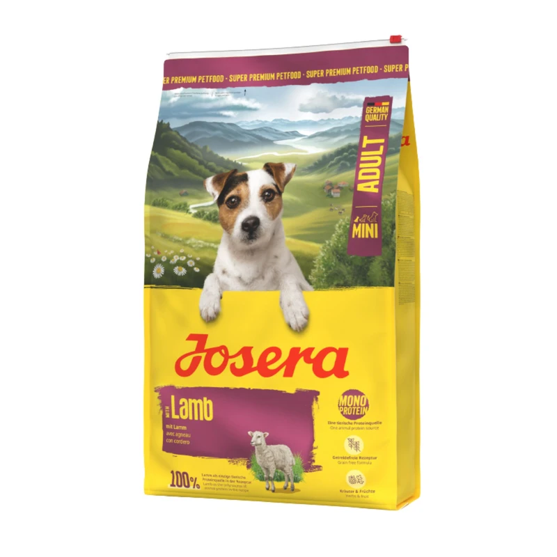 غذای خشک سگ نابالغ جوسرا مدل MINI DELUXE با طعم بره وزن 10 کیلوگرم