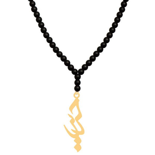 گردنبند طلا 18 عیار زنانه کرابو طرح حریر مدل Kr70942