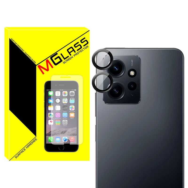 محافظ لنز دوربین ام‌گلس مدل Ring-Metal-MG مناسب برای گوشی موبایل شیائومی Redmi Note 12 4g