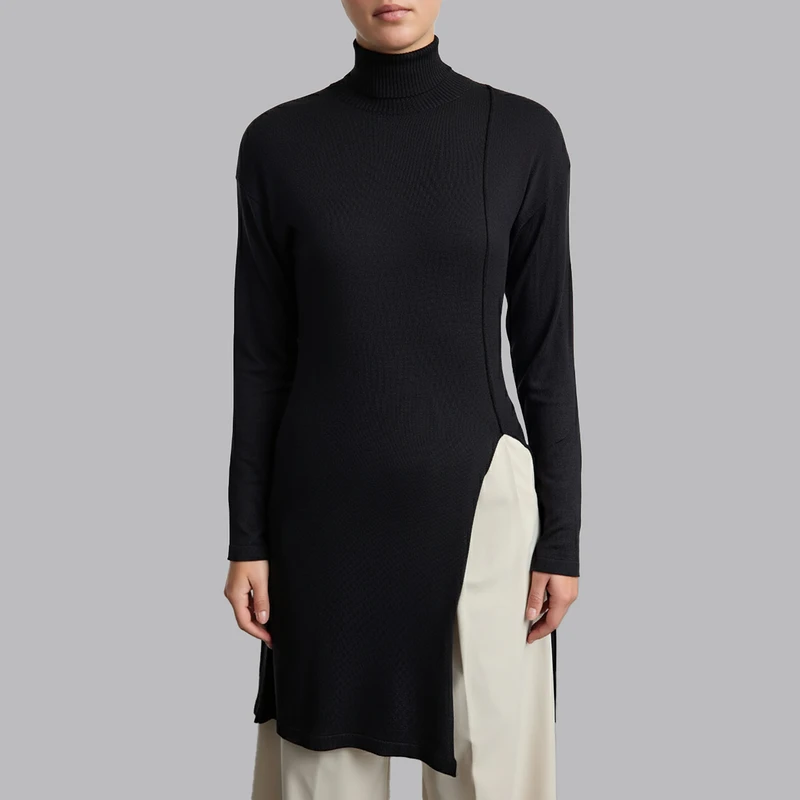 پیراهن یقه اسکی زنانه ترندیول مدل 835817950