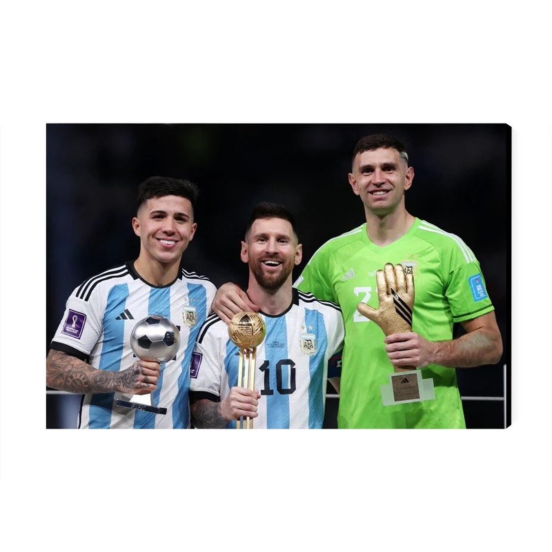 تابلو شاسی عرش مدل فانتزی فوتبال آرژانتین کد As5488