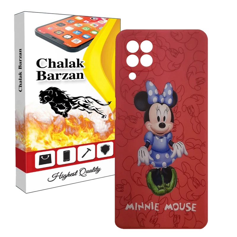 کاور چالاک برزن طرح مینی موس مدل MSAD-01 مناسب برای گوشی موبایل سامسونگ Galaxy A22 4G / M22 4G / M32 4G