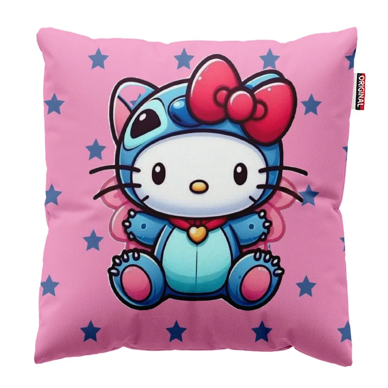 کوسن پاد آفرین طرح کیتی کد 2583 سایز 30*30 سانتی متر