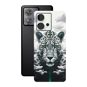 Remax cover sticker Leth model leopard design suitable for Motorola Edge 40 Neo mobile phone