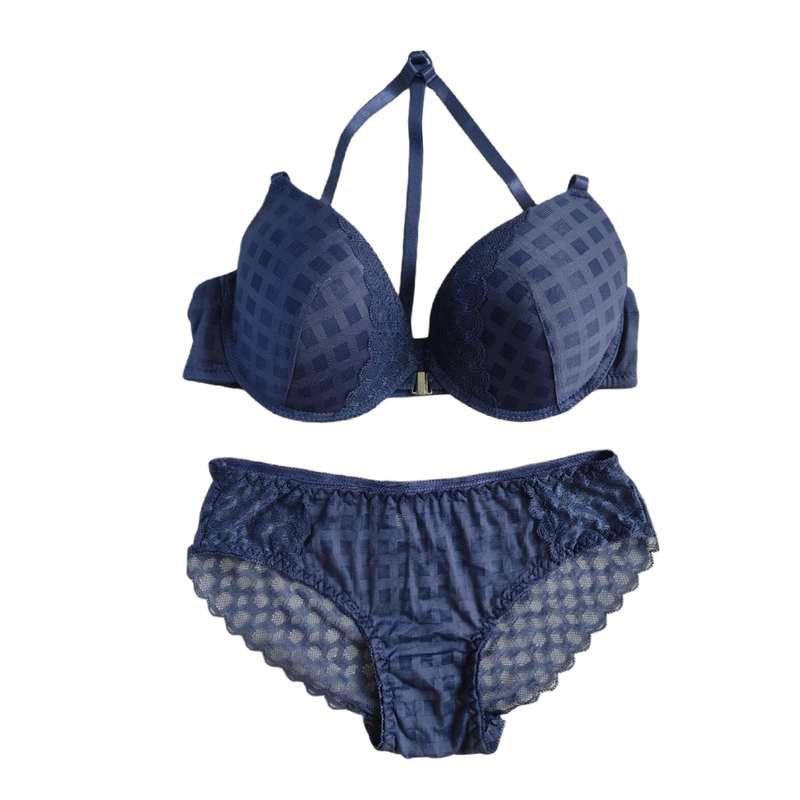 ست شورت و سوتین زنانه مدل جلو باز شو