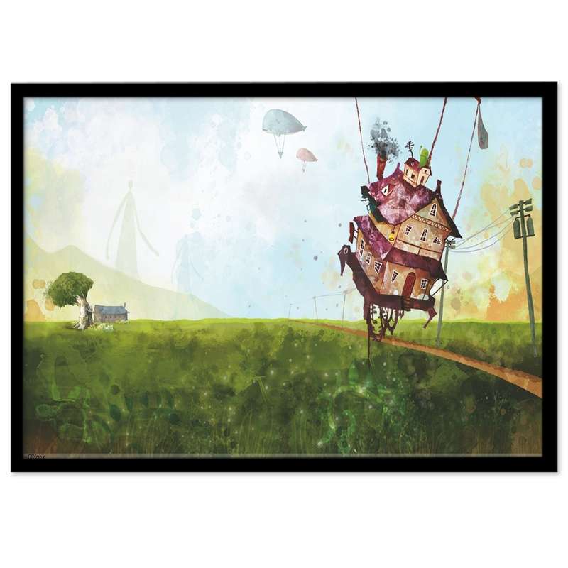 تابلو
کودک بکلیت طرح نقاشی کودکانه مدل B-S941