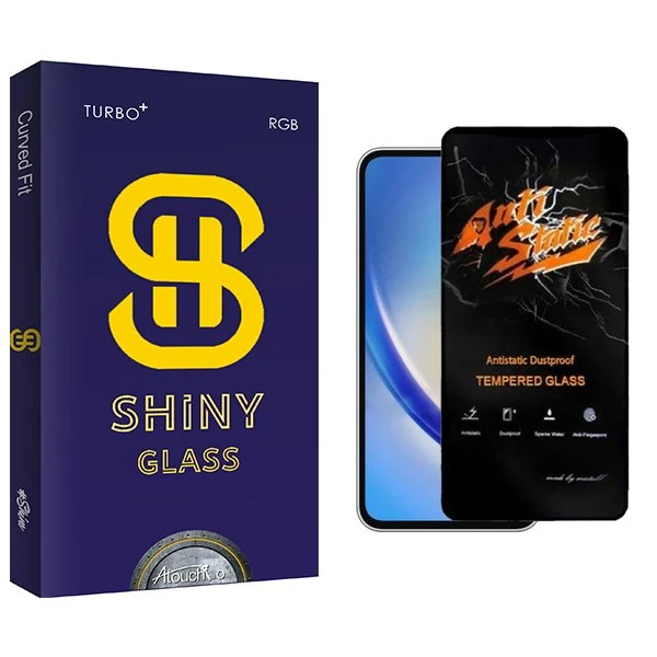 محافظ صفحه نمایش آتوچبو مدل Shiny Antistatic مناسب برای گوشی موبایل سامسونگ Galaxy A35/A55