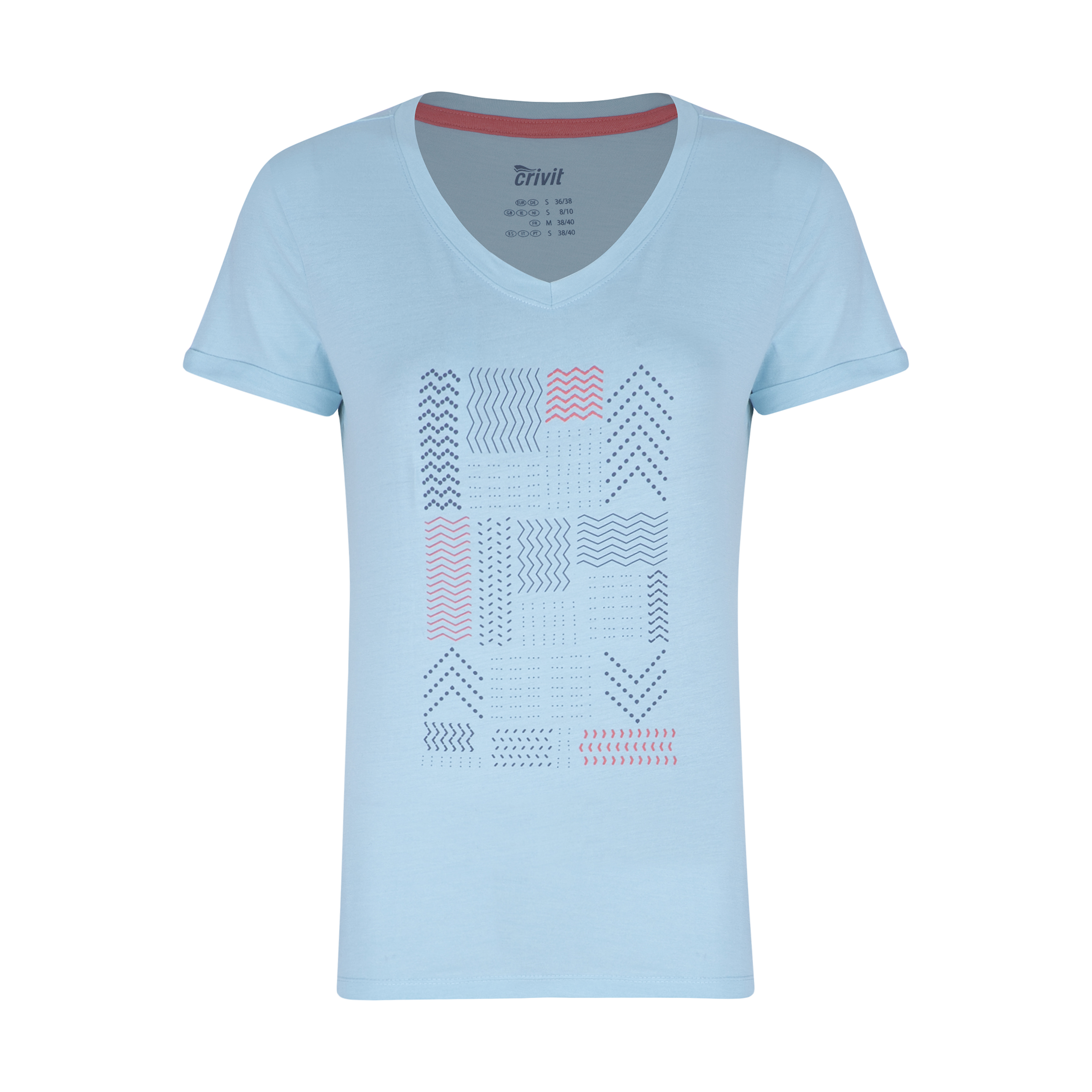 تی شرت  ورزشی زنانه کرویت مدل 1812