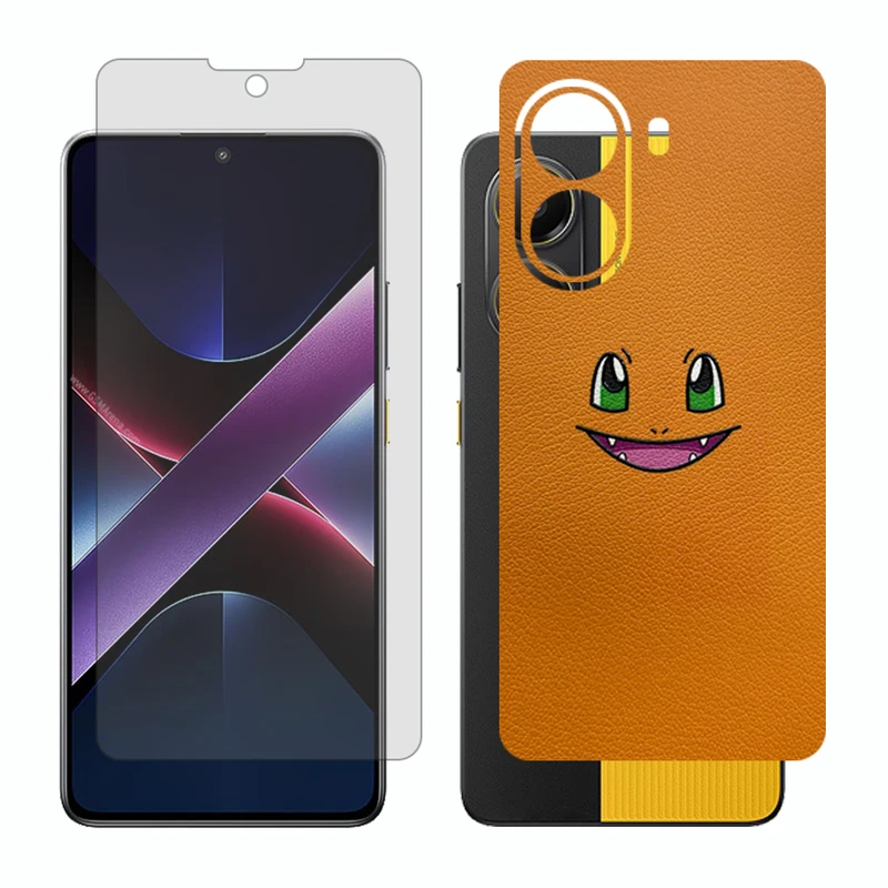 محافظ صفحه نمایش مات گلس مدل Together مناسب برای گوشی موبایل شیائومی Poco X7 Pro به همراه برچسب پوششی پشت گوشی