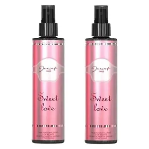 بادی اسپلش زنانه ژک ساف مدل Sweet Love حجم 200 میلی لیتر بسته 2 عددی