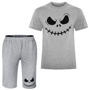 ست تی شرت و شلوارک مردانه مدل لبخند A51