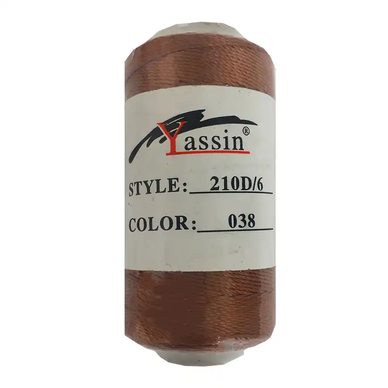 نخ دوخت چرم دوزی مدل یاسین کد 210D/6-038