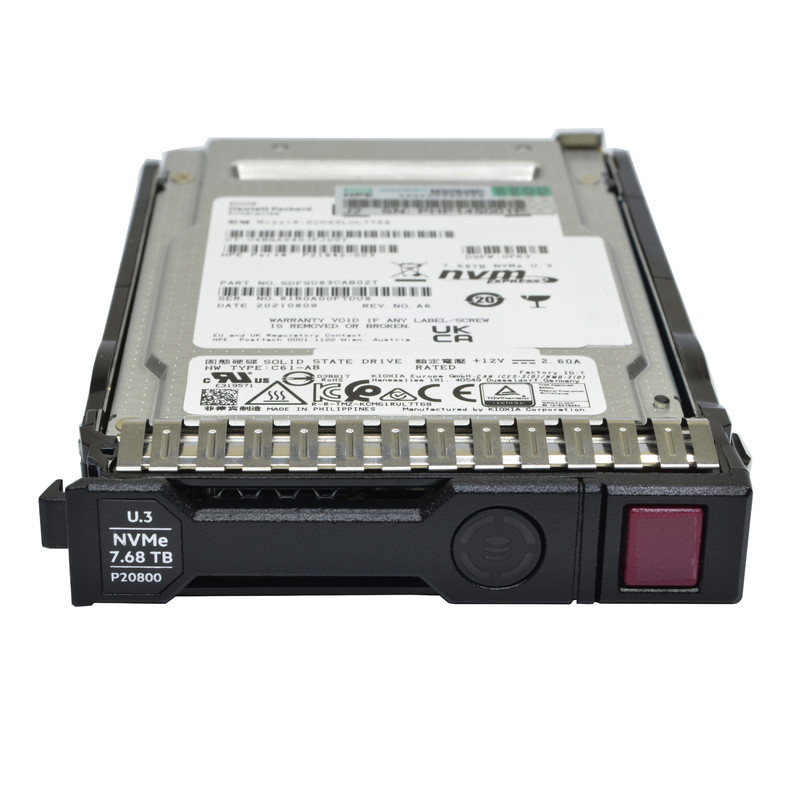 اس اس دی اینترنال اچ پی ای مدل  Retail Pack مدل P20135-B21 NVMe ظرفیت 7.68 ترابایت
