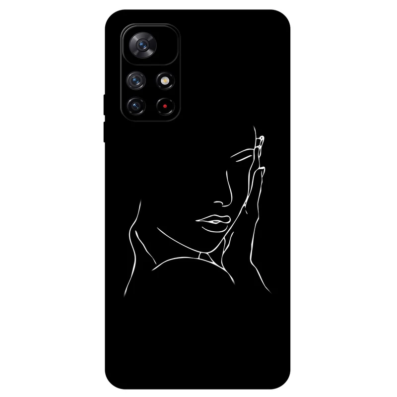 کاور مگافون طرح دخترانه مدل 8153 مناسب برای گوشی موبایل شیائومی Redmi Note 11s 5G / 11T 5G